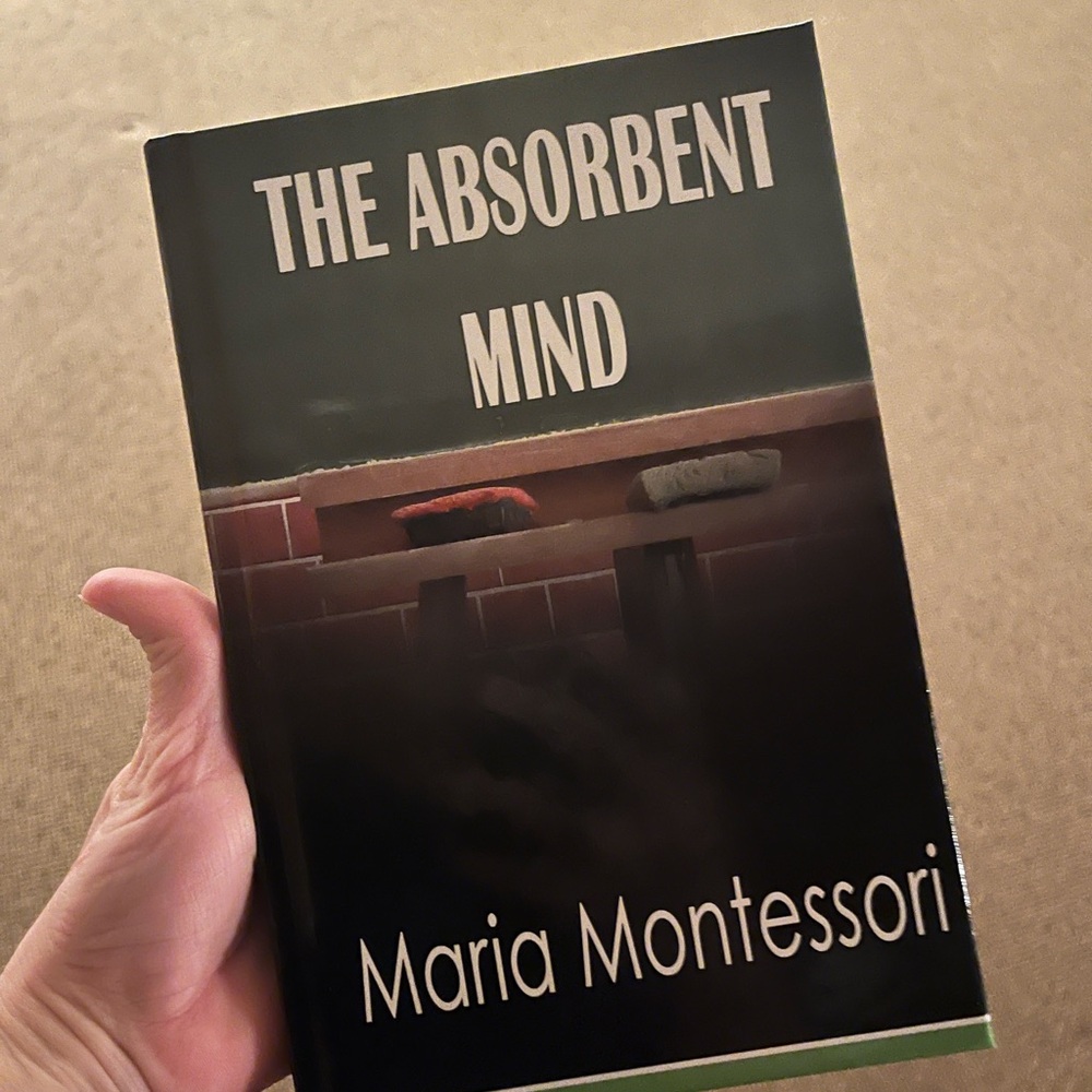 The Absorbent Mind Book by Maria Montessori